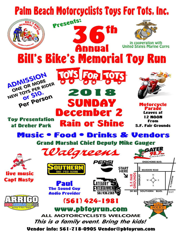 Toy Run Flyer